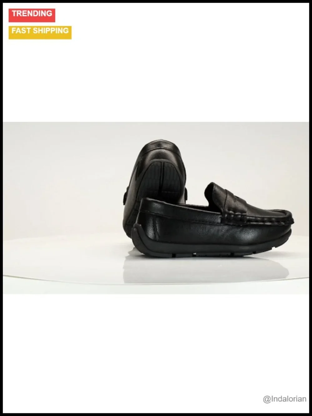 Boys Dress Shoes Slip On Loafers Penny Loafers School Uniform Shoes Faux Leather